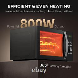 Microwave Oven Digital Electric Countertop 800W 23L
