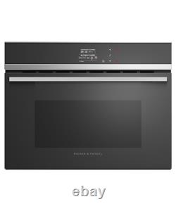 Microwave Oven Fisher & Paykel Combination OM60NDB1 Black/Stainless Steel, Grill