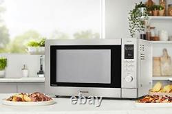 Microwave Oven Inverter Combination with Turntable 34 Litre 1000W Stainless Steel