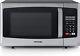 Microwave Oven With Digital Display Auto Defrost Easy Clean Stainless Steel