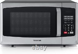 Microwave Oven with Digital Display Auto Defrost Easy Clean Stainless Steel