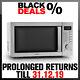Microwave Pizza Oven Kitchen Grill Combination Stainless Steel 23l 1000w Timer