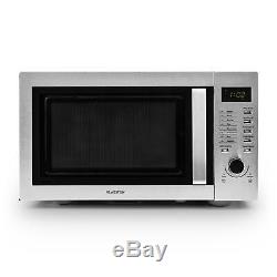 Microwave Pizza Oven Kitchen Grill Combination Stainless Steel 23L 1000W Timer