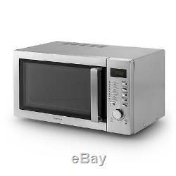 Microwave Pizza Oven Kitchen Grill Combination Stainless Steel 23L 1000W Timer