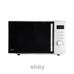 Microwave Silver 23L 800W with Defrost Function 5 Power Levels Willow WM23DS