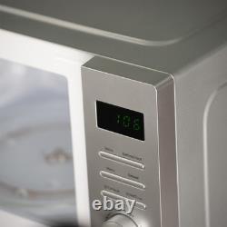 Microwave Silver 23L 800W with Defrost Function 5 Power Levels Willow WM23DS