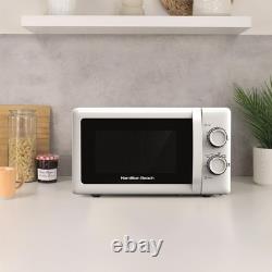 Microwave Stainless Steel Cavity, by Hamilton Beach, 20L, White, HBMX79SSW