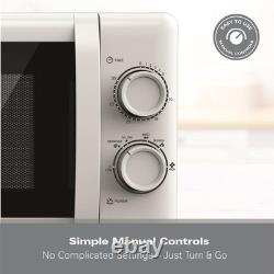 Microwave Stainless Steel Cavity, by Hamilton Beach, 20L, White, HBMX79SSW