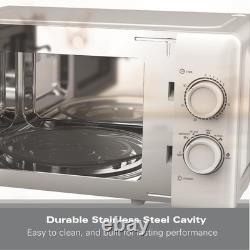 Microwave Stainless Steel Cavity, by Hamilton Beach, 20L, White, HBMX79SSW