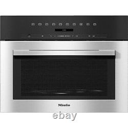 Miele ContourLine M7140TC CleanSteel Built-In Microwave Stainless Steel