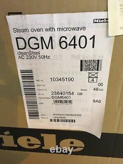 Miele DGM 6401 steam oven with microwave