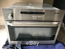 Miele H187MB 36L Combination Microwave Oven Stainless Steel