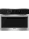 Miele H6100bm Single Electric Oven With Microwave, Clean Steel (ck1697)