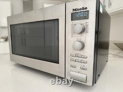 Miele M 6012 SC Freestanding Microwave Oven Stainless Steel