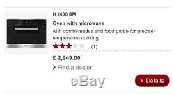 Miele combination microwave H6600BM