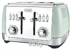 Mint Green Daewoo Retro Design Microwave + Breville Kettle & Toaster Kitchen Set