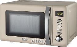 Moc20200c Beko 20l 800w Retro Compact Microwave In Cream