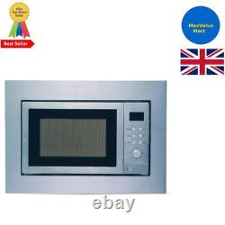 Modern 900W Integrated Microwave & Grill 25L with Auto Defrost & 10 Settings