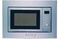 Modern 900W Integrated Microwave & Grill 25L with Auto Defrost & 10 Settings