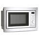 Montpellier Built-in Integrated 25ltr Stainless Steel Microwave Grill 39cm Tall