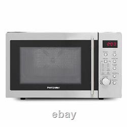 Montpellier MMW21SCS Freestanding Solo Microwave Stainless Steel