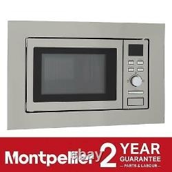 Montpellier MWBI17-300 17L Built in Slim Depth Wall Unit 700W Microwave Oven