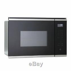 Montpellier MWBI73B Integrated Built In Black Microwave Oven With Grill