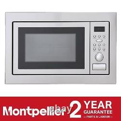 Montpellier MWBI90025 900W 25L Built-In Microwave & Grill