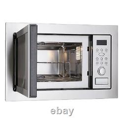 Montpellier MWBI90025 900W 25L Built-In Microwave & Grill