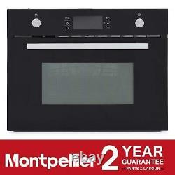 Montpellier MWBIC74B Black 44L Integrated Built-in Combination Microwave Oven