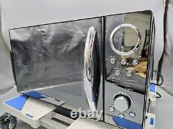 Morphy Richards 23L P90D23ELB 900W Standard Microwave Defrost 8 programmes Black