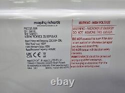 Morphy Richards 23L P90D23ELB 900W Standard Microwave Defrost 8 programmes Black