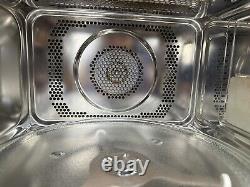 Morphy Richards 900W 23L Digital Combination Food reheat Microwave Oven Silver