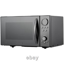 Morphy Richards 900W Standard Microwave Black 23L 8 Programs Defrost