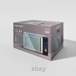 Morphy Richards Clay Digital Grey Microwave 20L Capacity Stainless Steel Inner