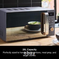 Morphy Richards Clay Digital Grey Microwave 20L Capacity Stainless Steel Inner