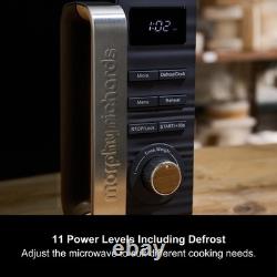 Morphy Richards Clay Digital Grey Microwave 20L Capacity Stainless Steel Inner
