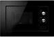 Myappliances Ref28615 Gloss Black Glass & S/steel Built-in Microwave 20 Litres
