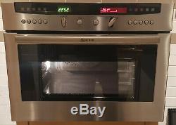 NEFF B6774N0GB Combination Oven/Microwave Stainless Steel