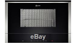 NEFF C17GR00N0B Built-in Microwave with Grill Stainless Steel