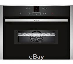 NEFF C17MR02N0B Built in Combination Microwave Oven & Grill Stainless Steel