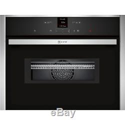 NEFF C17MR02N0B N70 45L Built-in Combination Microwave Oven Stainle C17MR02N0B