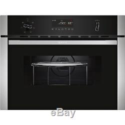 NEFF C1AMG83N0B Compact Height Built-in Combination Microwave Oven C1AMG83N0B
