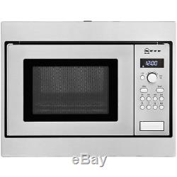 NEFF H53W50N3GB Built In Compact Microwave Stainless Steel