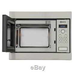 NEFF H53W50N3GB Built In Compact Microwave Stainless Steel