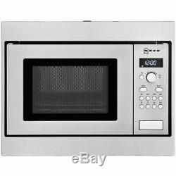 NEFF H53W50N3GB Built-in Solo Microwave Stainless Steel 02