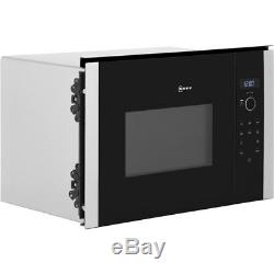 NEFF HLAWD53N0B N50 900 Watt Microwave Built In Black