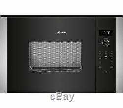 NEFF N50 HLAWD23N0B Built-in Solo Microwave Black NEW