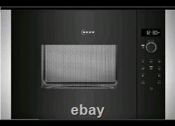 NEFF N50 HLAWD23N0B Built-in Solo Microwave Black Premium brand appliamce