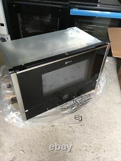 NEFF N70 C17GR00N0B Built-in Microwave with Grill Stainless Steel